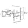 32-55’ Full Motion Wall Mount Bracket