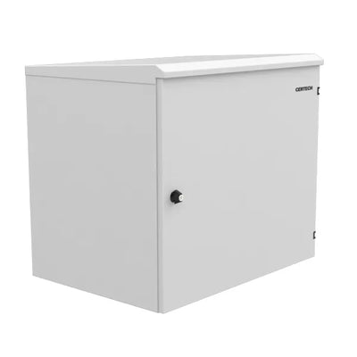 9RU 400mm Deep Outdoor Wall Mounted Rack