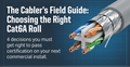 Choosing the Right 305m Cat6A Roll for a Commercial Job