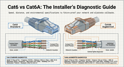 Cat6 vs Cat6A Cable: Which One Do You Actually Need?