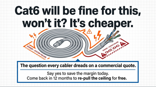 Cat6 vs Cat6A: Which Cable for Your Next Commercial Install?