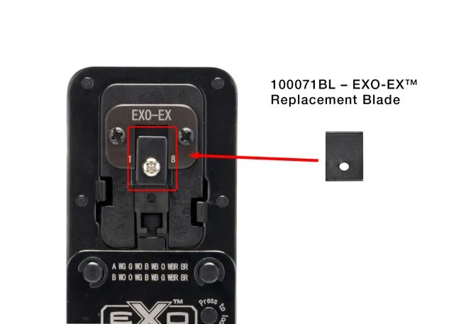 Platinum Tools EXO-Ex Die Replacement Blade for 100061C