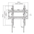 32-55" Tilt Wall Mount Bracket