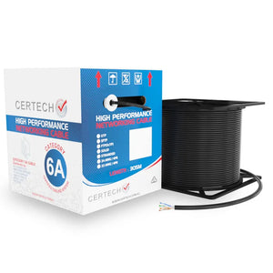 305m CAT6A 10G U/UTP LSZH Jacket Cable Roll