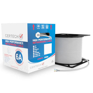 305M Cat6A 10G S/FTP Cable Roll
