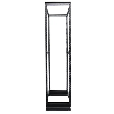 18RU 4 Post Depth Adjustable Open Rack