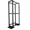 18RU 4 Post Depth Adjustable Open Rack