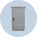 Outdoor Freestanding Server Racks