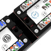 24 Port 19" Cat6 UTP Patch Panel, 110 Termination