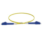 LC-LC OS2 (G657A1) Duplex Fibre Lead, Yellow LSZH Jacket - 20m