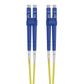 LC-LC OS2 (G657A1) Duplex Fibre Lead, Yellow LSZH Jacket - 40m