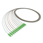 Fibre Pigtails, SCA OS2, 2m Length - 12 Pack