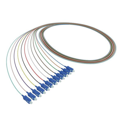 Fibre Pigtails, SC OS2, 2m Length - 12 Pack