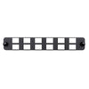 Flat 12 Port LC Duplex / SC Simplex Adaptor Plate
