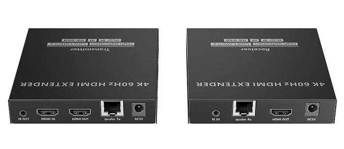 HDMI Extender over Cat6 to 100m, 4K@60Hz, Low Latency