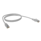 Cat6A 26AWG UTP 10G RJ45 Patch Lead, Grey LSZH Jacket, 5m