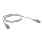 Cat6A 26AWG S/FTP 10G RJ45 Patch Lead, Grey LSZH Jacket, 10m
