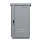 CERTECH 24RU 600mm Deep Outdoor Freestanding Cabinet. IP45 Rated, Grey