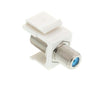 F-F Keystone Connector - White