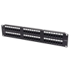 2RU 48 Port 19" Cat6 UTP Patch Panel