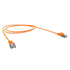 Cat6A 34AWG S/FTP 10G RJ45 Patch Lead, Orange LSZH Jacket, 5m