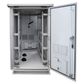 27RU 800mm Deep Outdoor Freestanding Cabinet w/ Front & Rear Doors. IP45 Rated