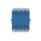 Fibre Adaptor, LC Quad OS2 (Blue) - Flangeless